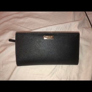Kate Spade black wallet